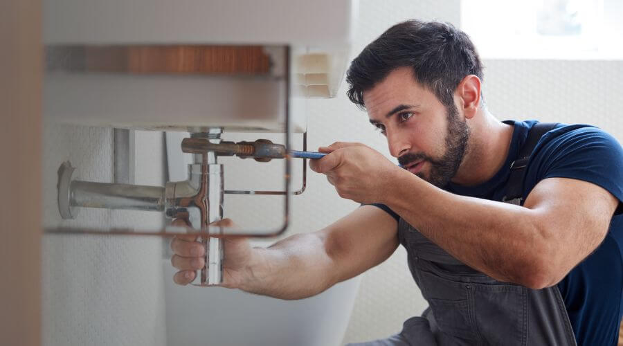 Professional slab leak plumber services in Bellevue